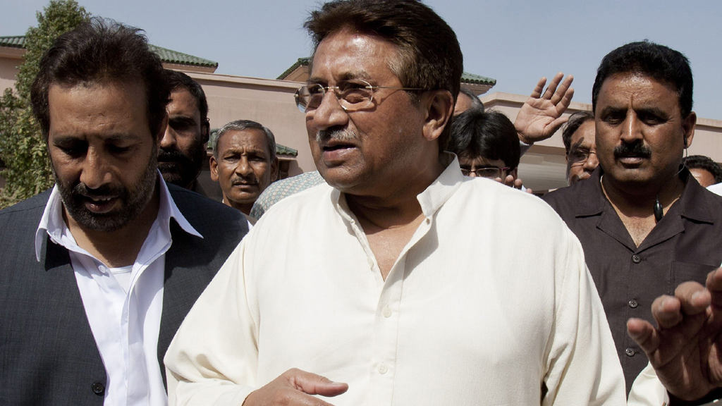 Pervez Musharraf am 15. April in Islamabad  | AP
