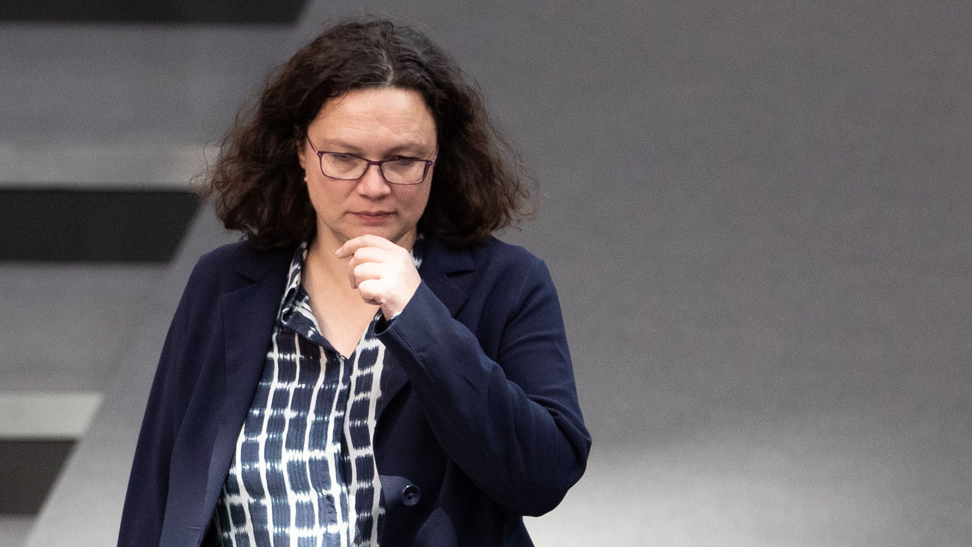 Andrea Nahles im Bundestag | HAYOUNG JEON/EPA-EFE/REX/Shutter