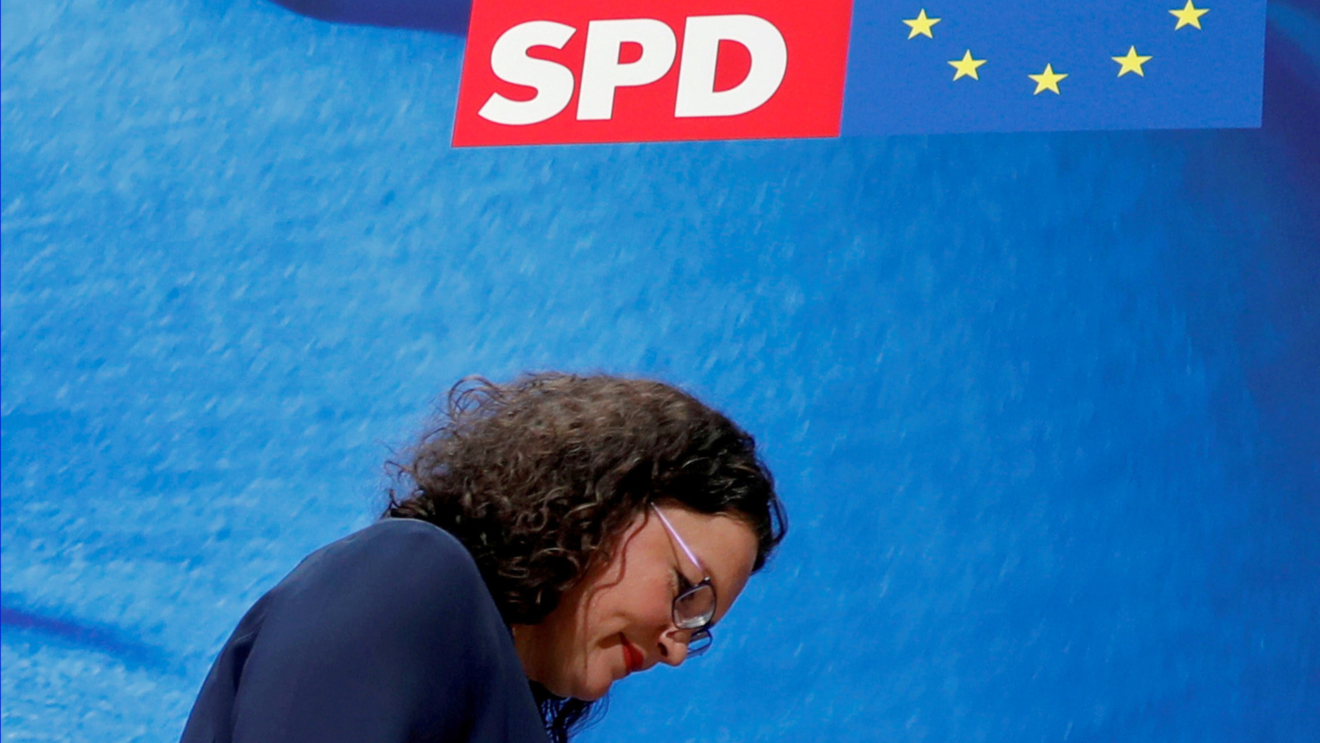 SPD-Chefin Nahles | REUTERS