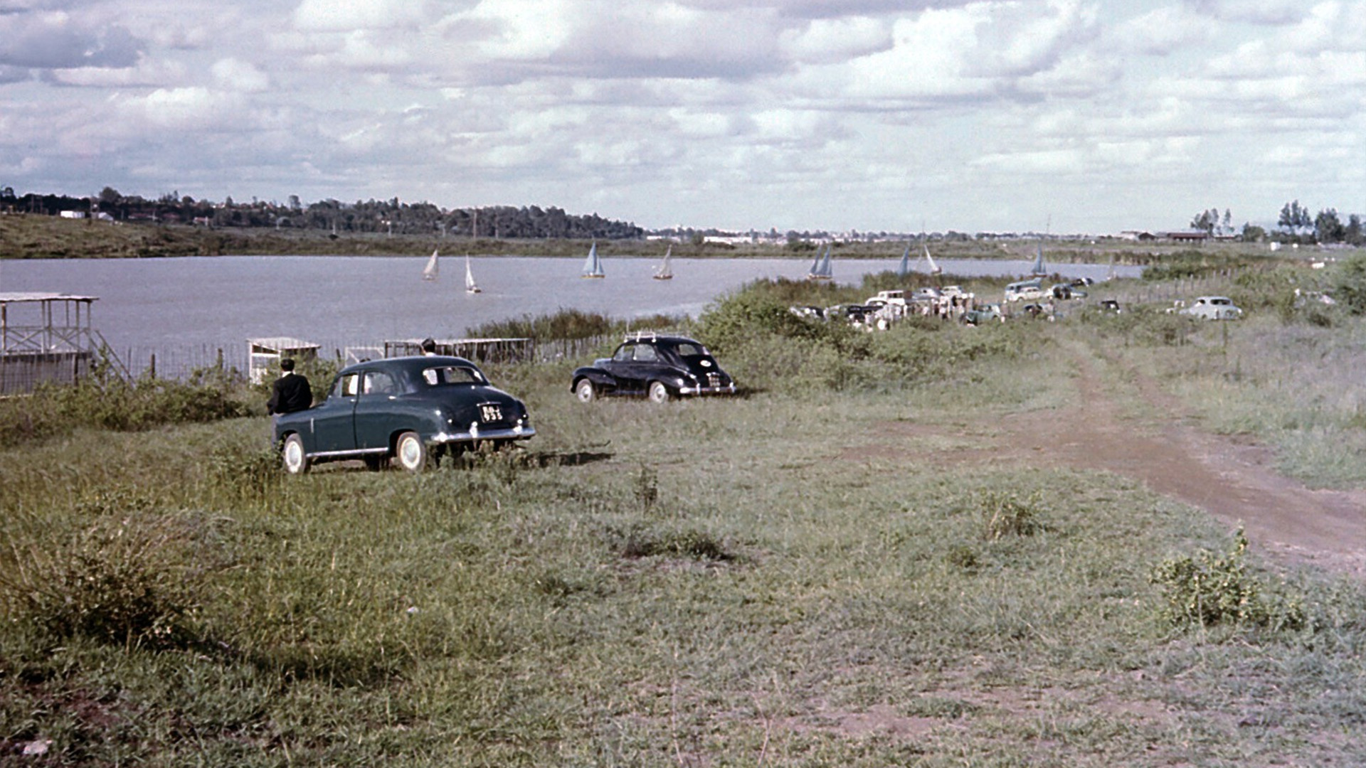 Nairobi-Damm: Der Nairobi-Damm im Jahr 1958 |   Daphne Seager-Posma