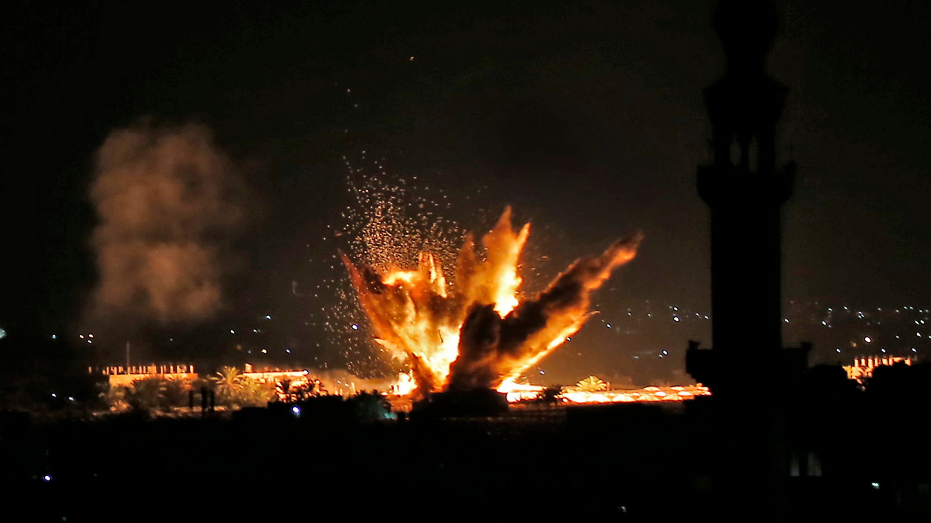 Angriff im Gazastreifen | Bildquelle: AFP