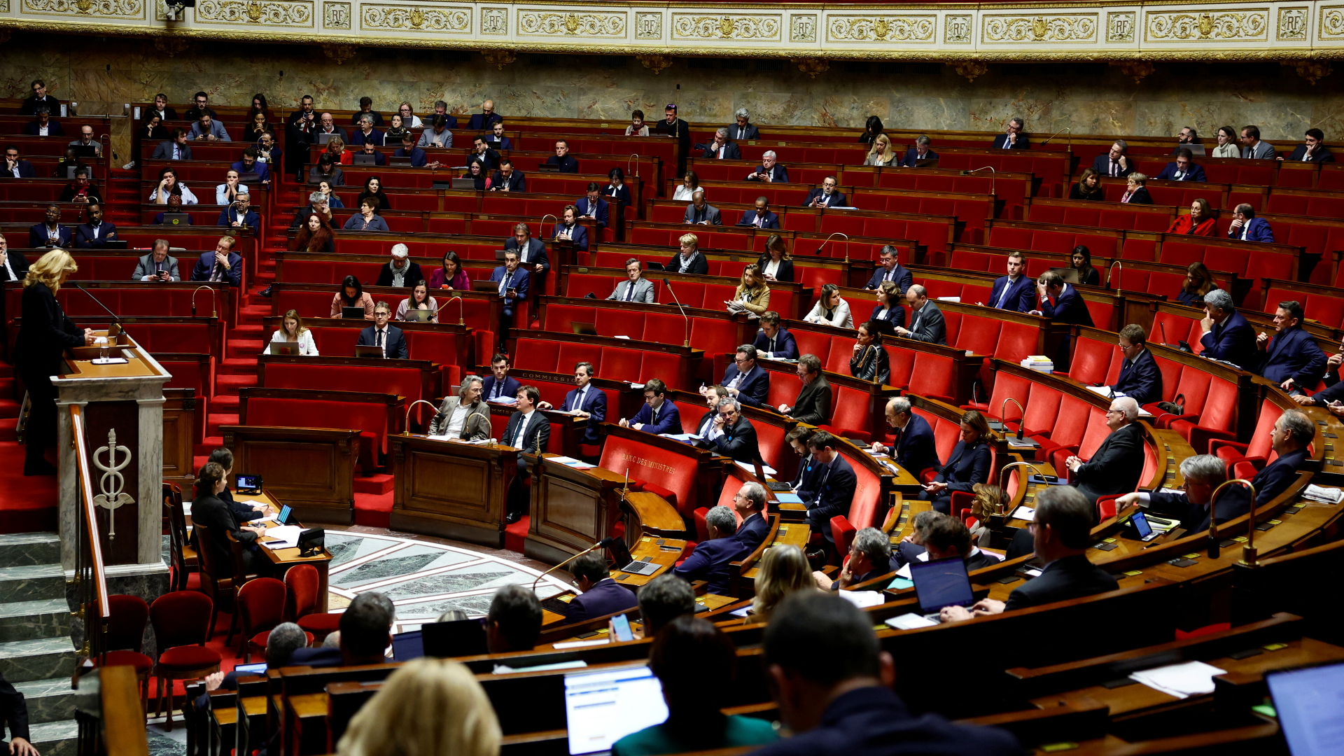 Plenarsitzung der französischen Nationalversammlung | REUTERS