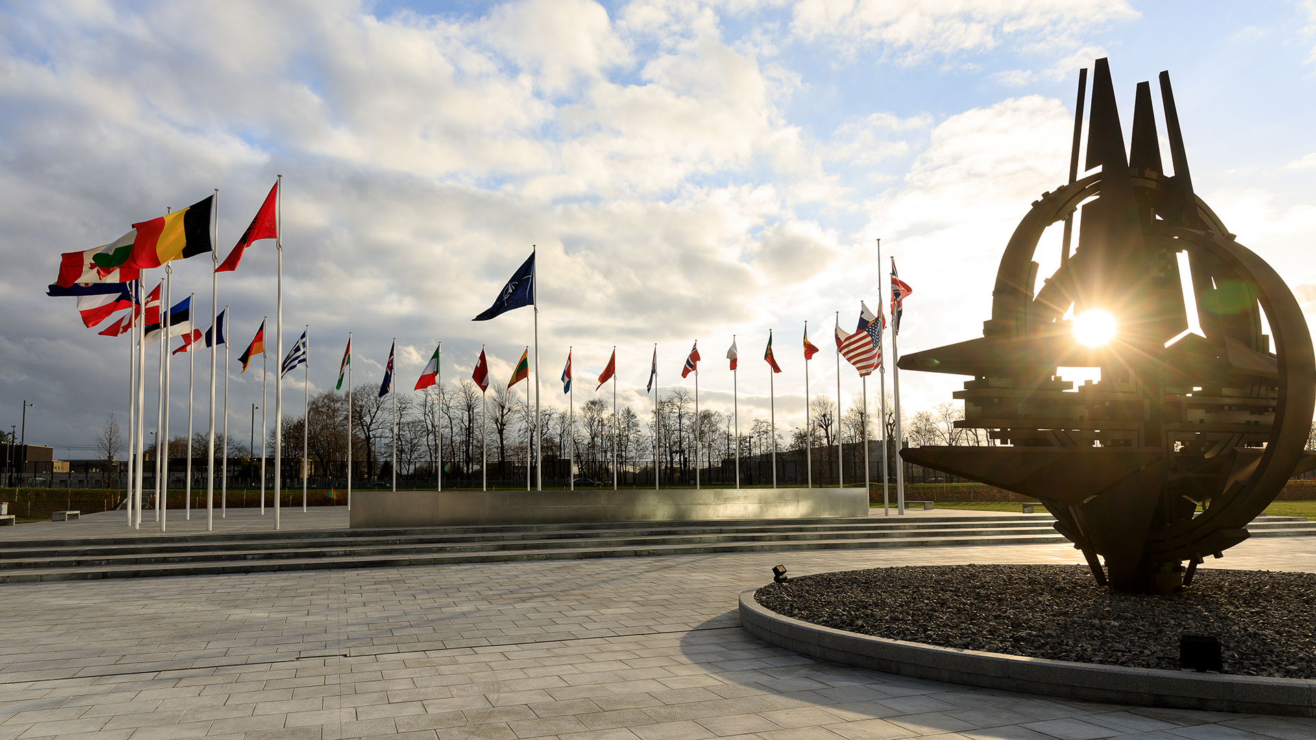 Das Hauptquartier der NATO in Brüssel.  | dpa