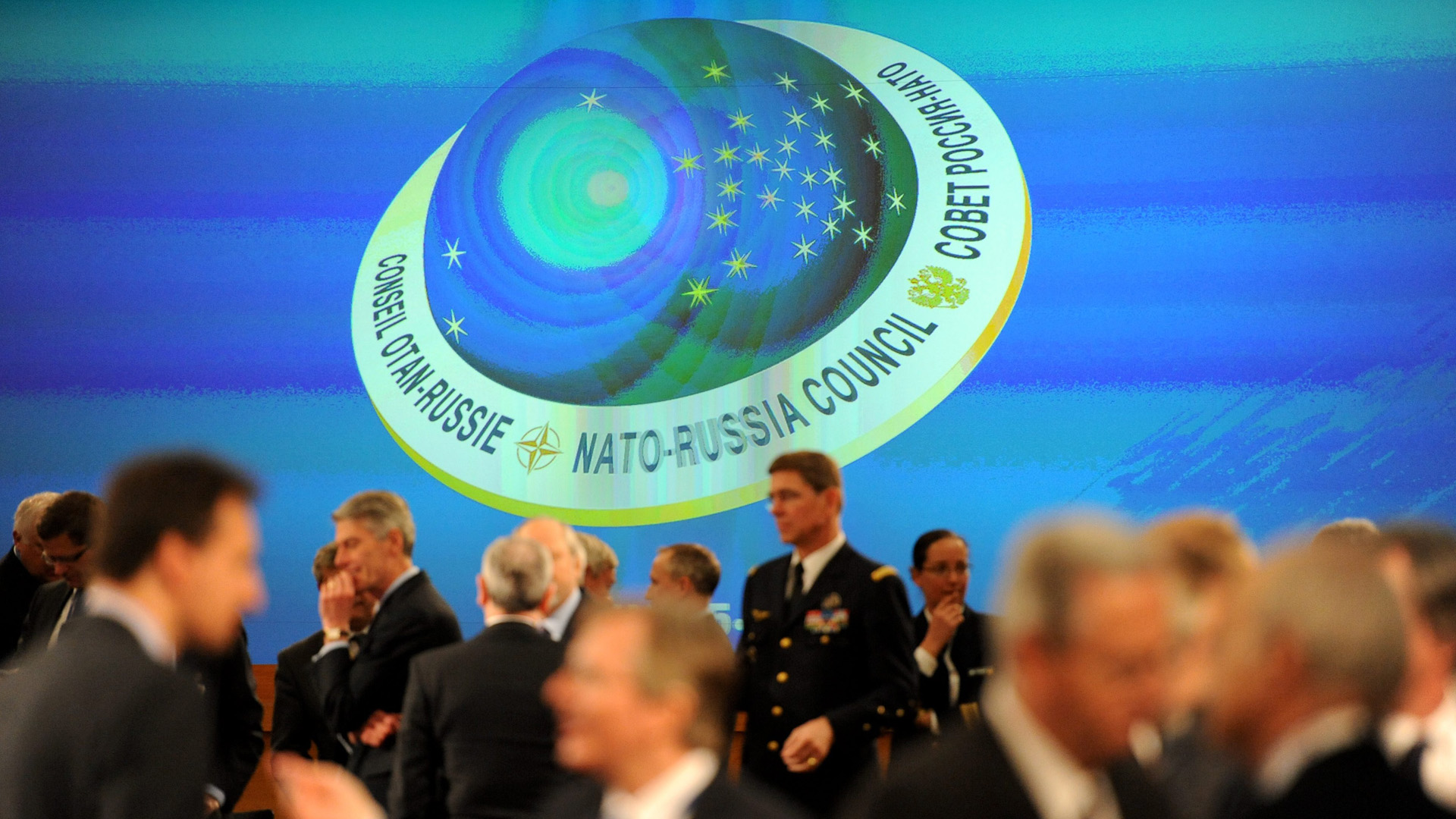 Die Außenminister der NATO treffen sich im April 2011 in  Berlin zum NATO-Russland-Rat | picture alliance / dpa