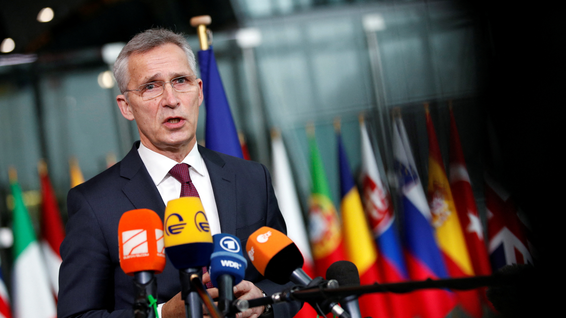 NATO-Generalsekretär Jens Stoltenberg | REUTERS