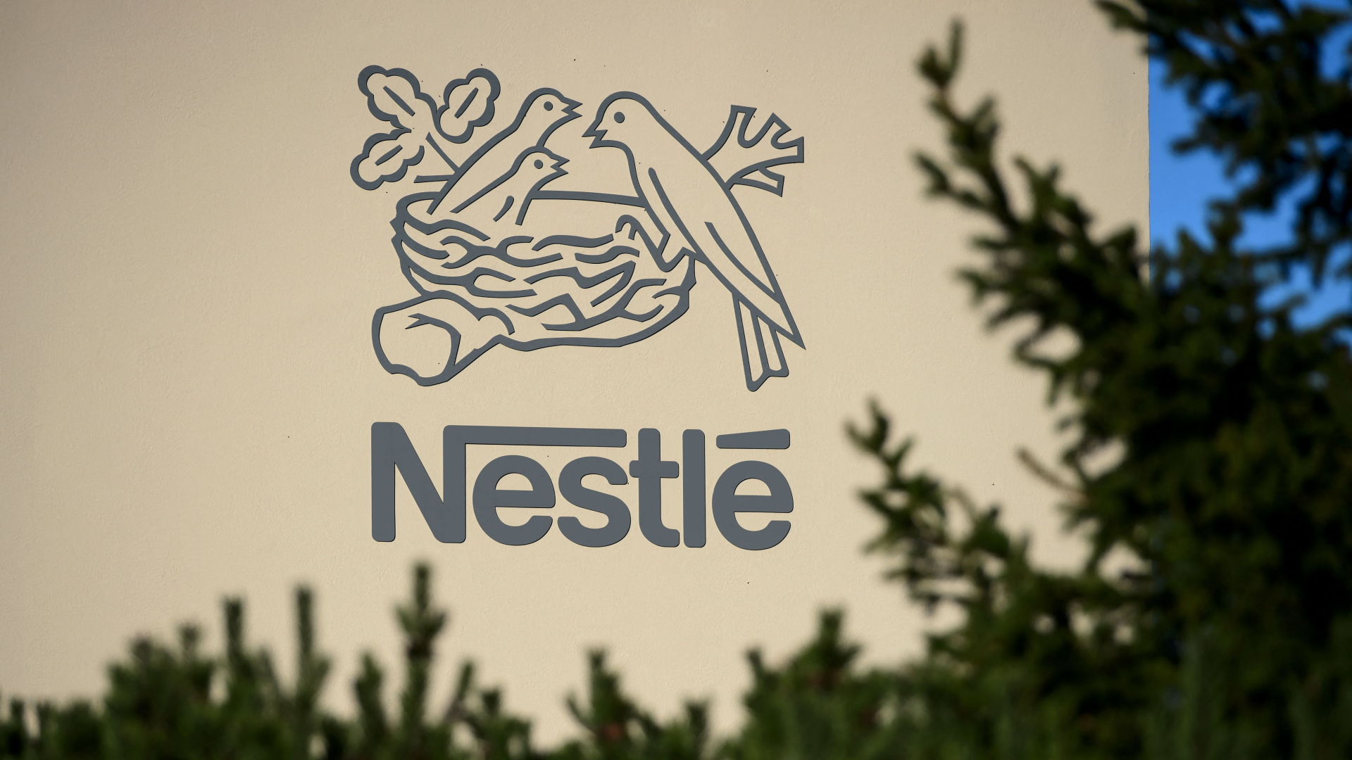 Logo des Lebensmittelkonzerns Nestlé | AFP