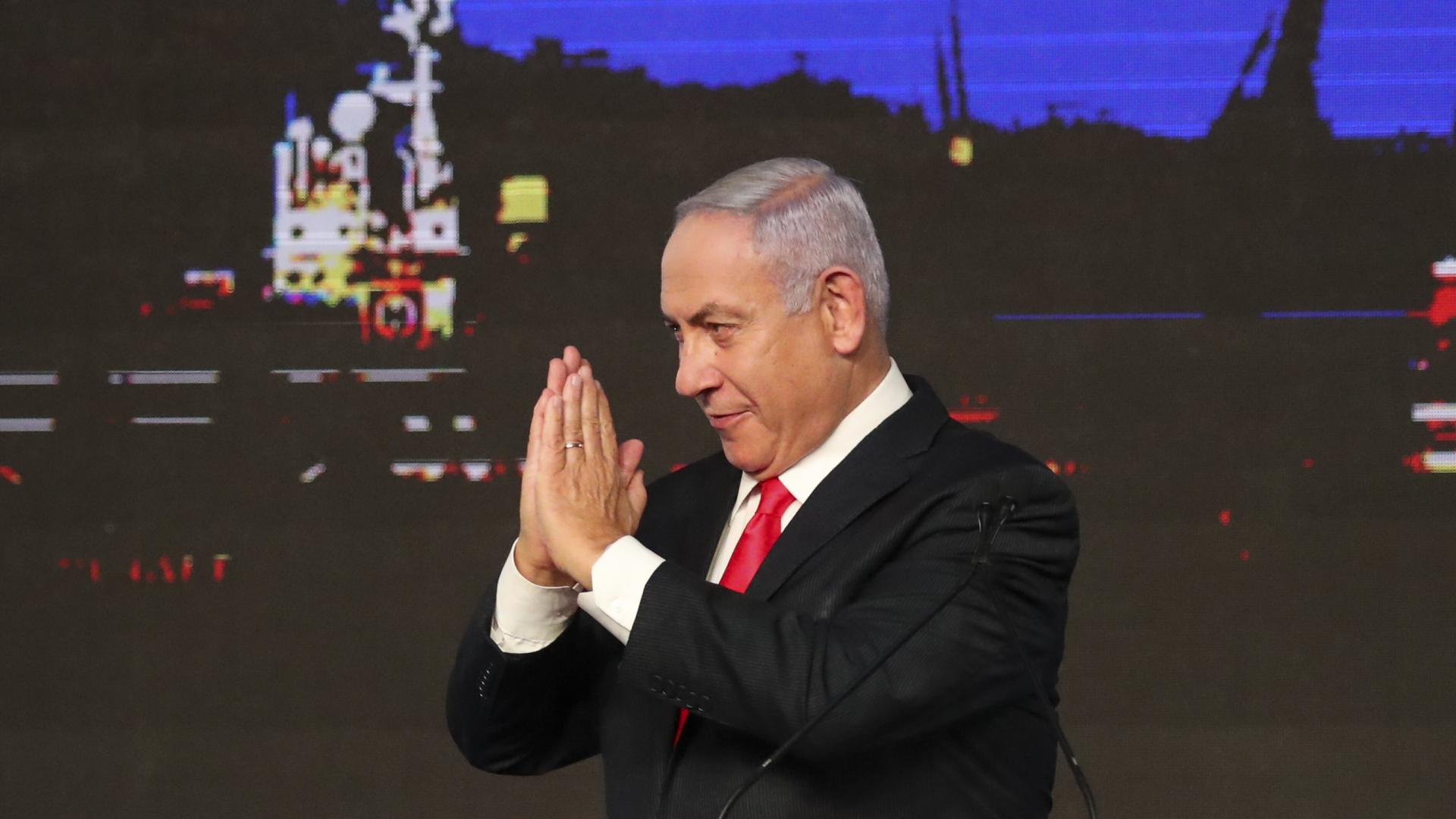 Israels Premier Netanyahu dankt seinen Wählern | AP