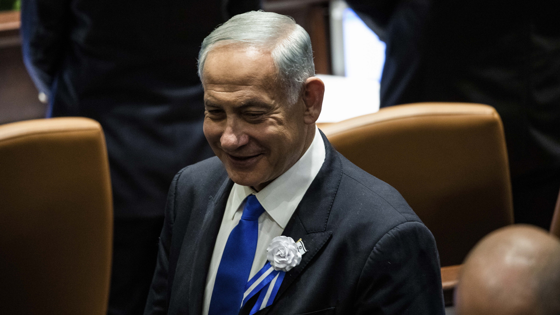Benjamin Netanyahu in der Knesset in Jerusalem (Israel) | dpa