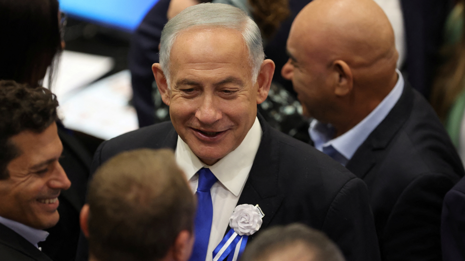 Israels designierter Ministerpräsident Netanyahu im Parlament  | REUTERS