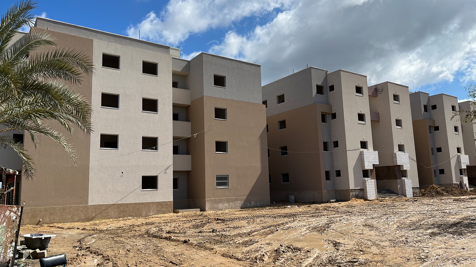 Neubaukomplex in Deir el Balah. | ARD-Studio Tel Aviv