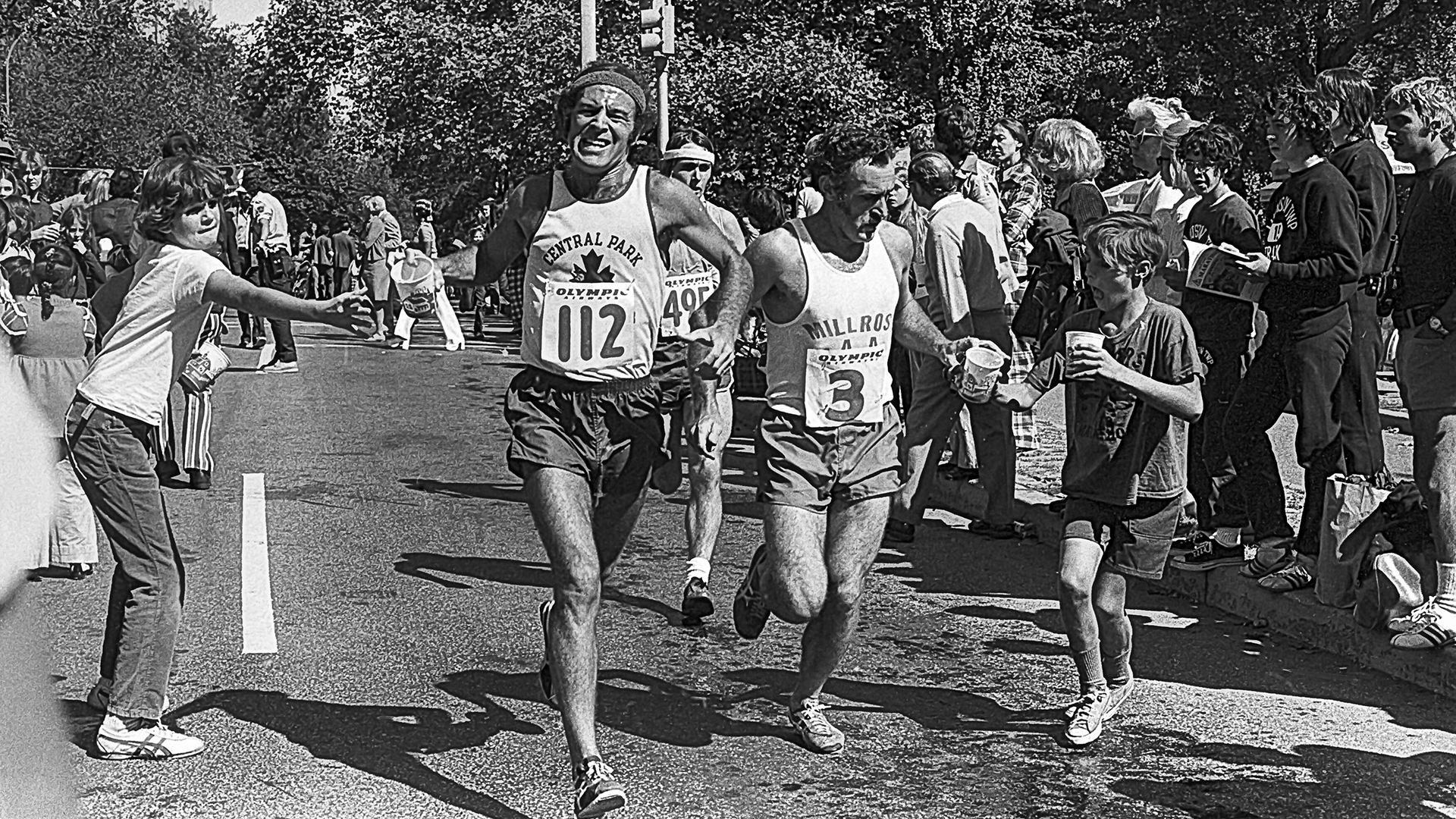 Teilnehmer des NYC Marathons 1973 (Archivbild) | imago images/PCN Photography