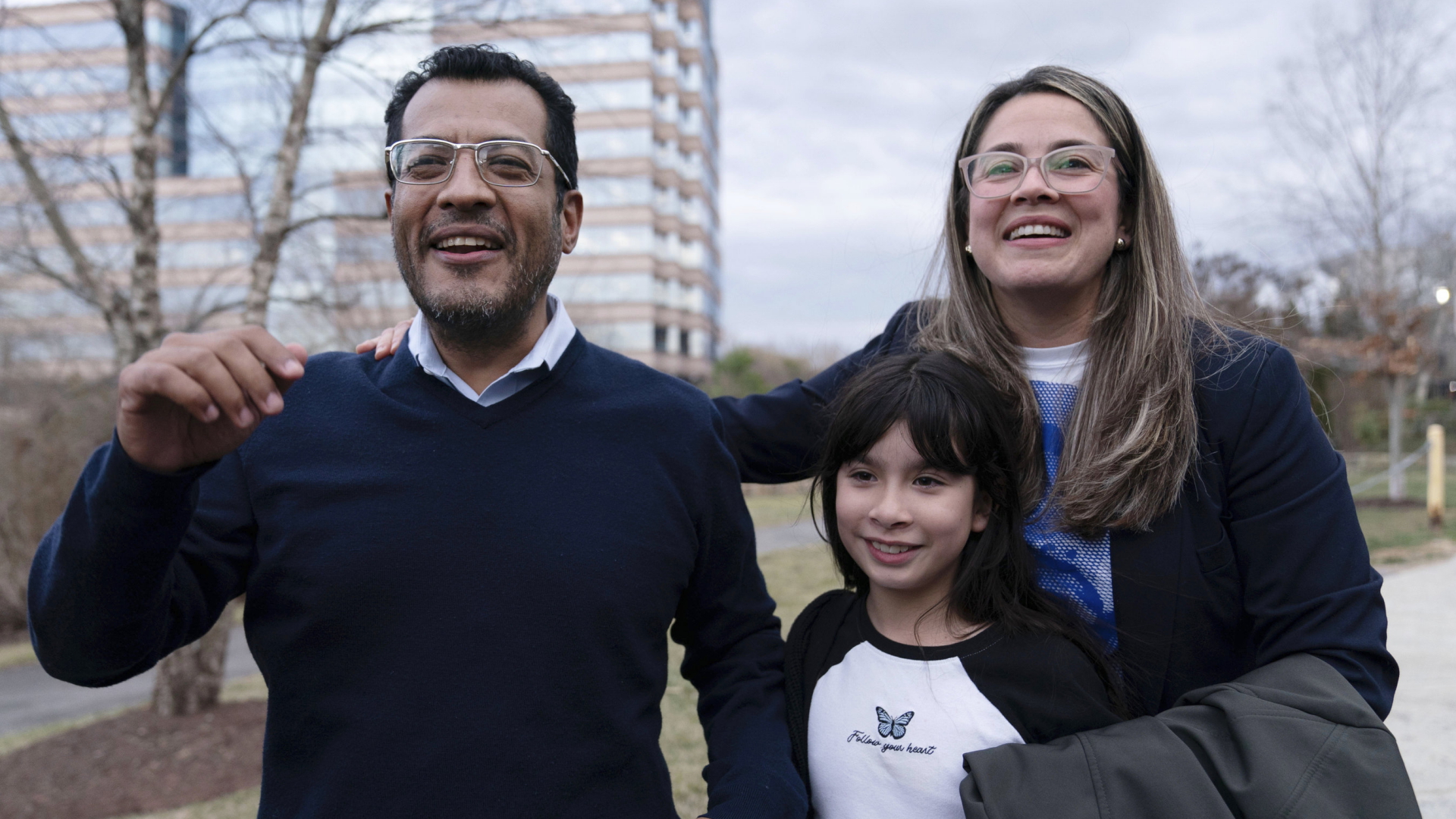 Der nicaraguanische Oppositionsführer Felix Maradiaga ist ebenfalls unter den Freigelassenen und in den USA wieder mit seiner Familie vereint. | AP