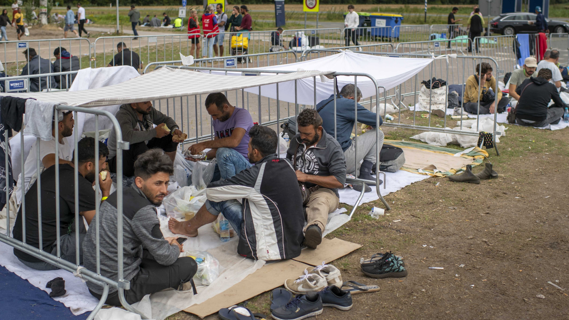 Flüchtlinge in Ter Apel (Niederlande) | EPA