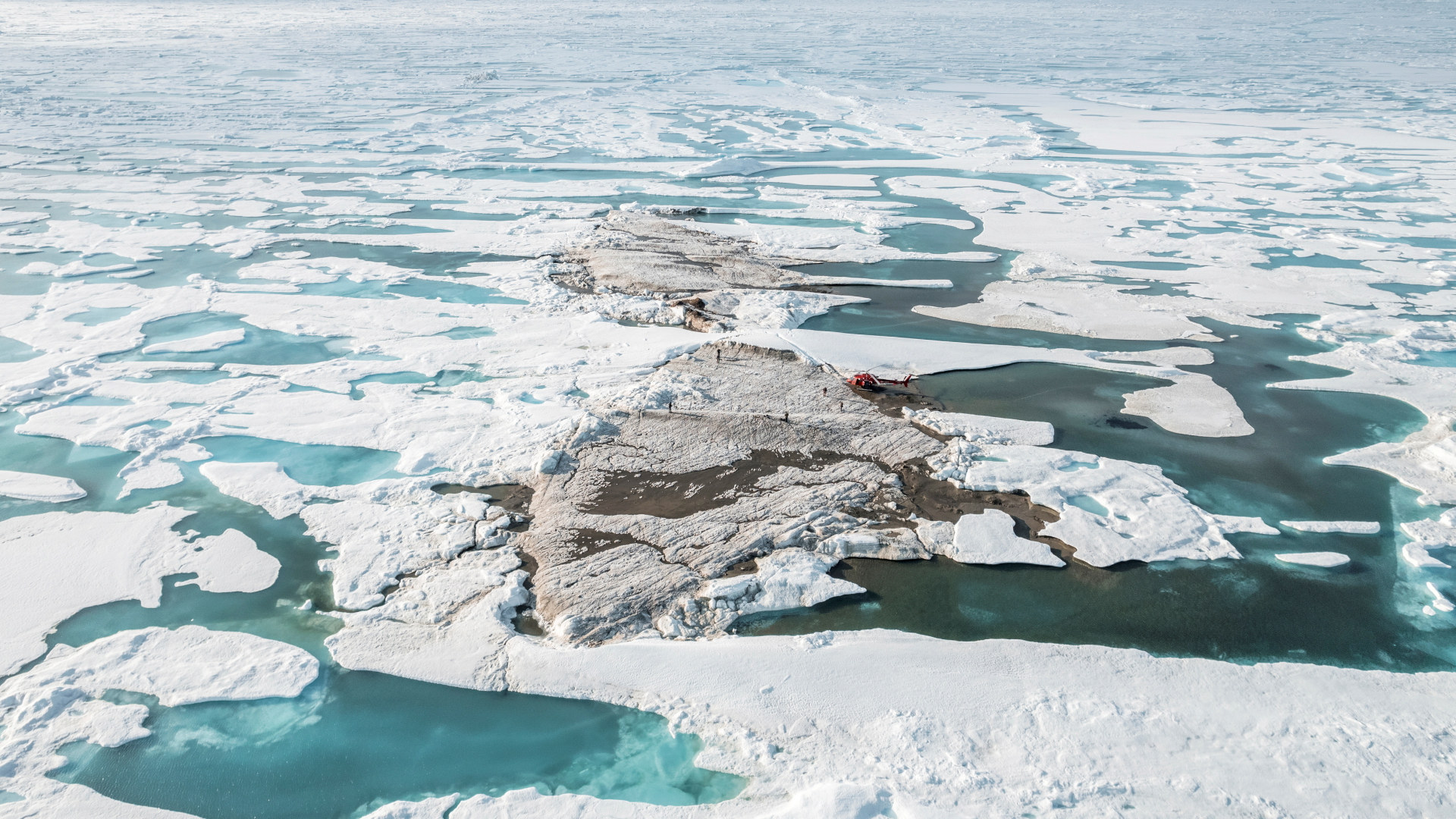Die neu entdeckte Insel bei Grönland | VIA REUTERS