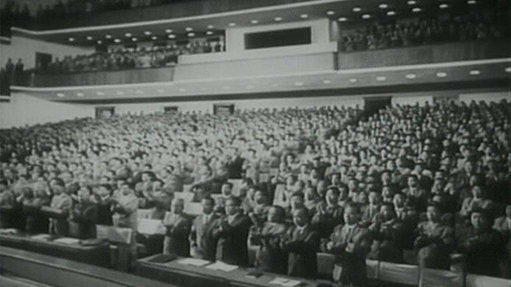 Parteitag in Nordkorea im Jahr 1966
