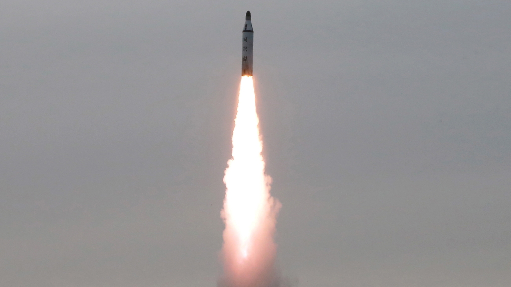 Raketentest in Nordkorea (Archivbild) | null
