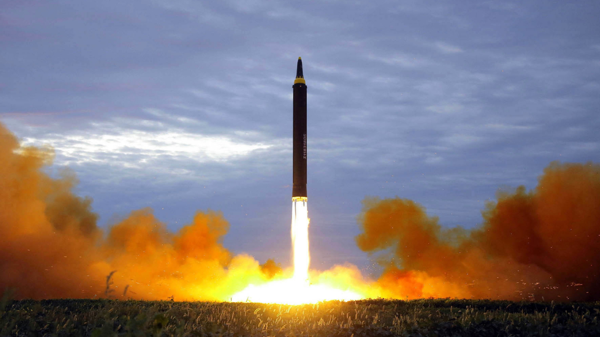 Eine nordkoreanische Rakete | AP