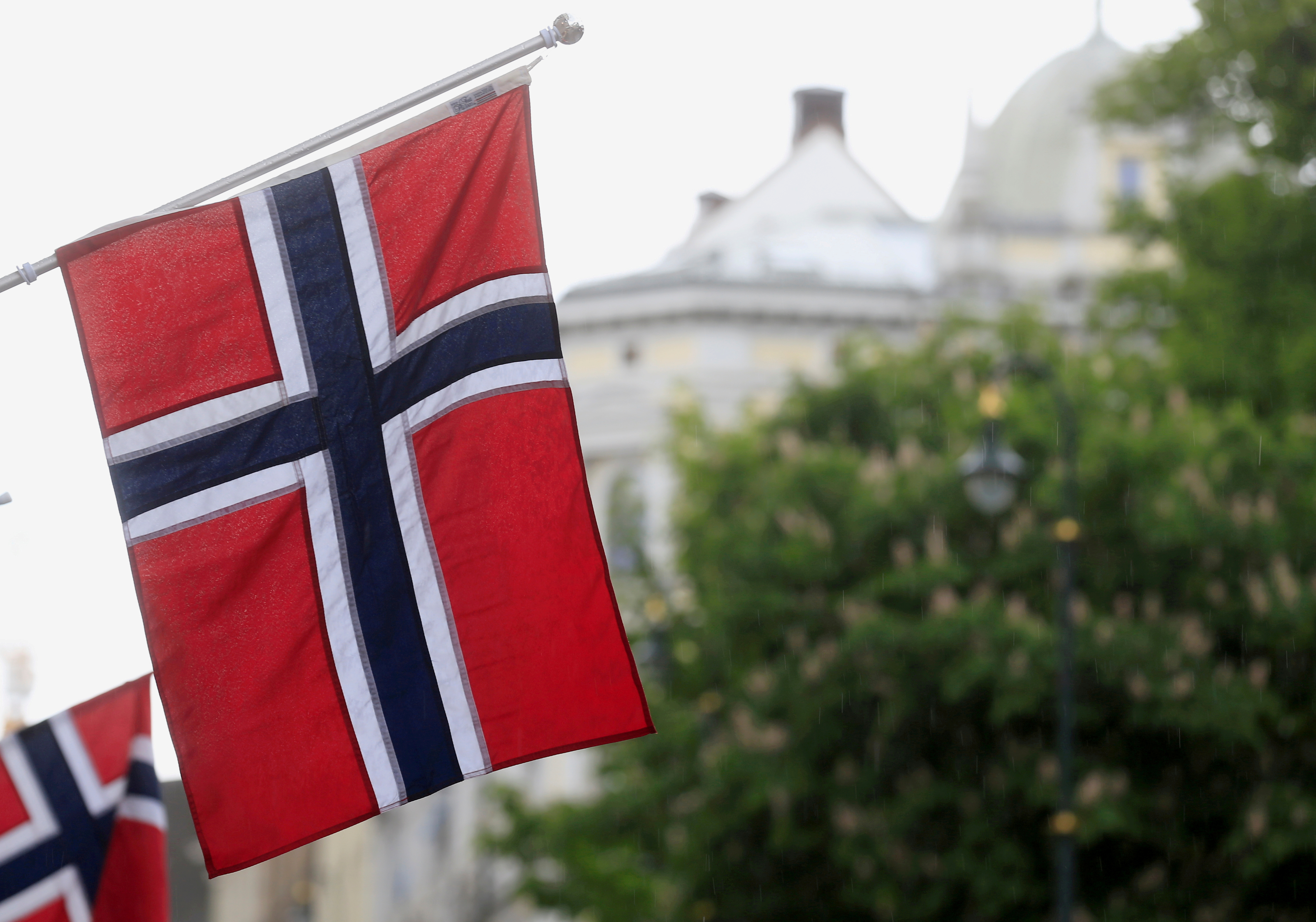 Die norwegische Flagge | REUTERS
