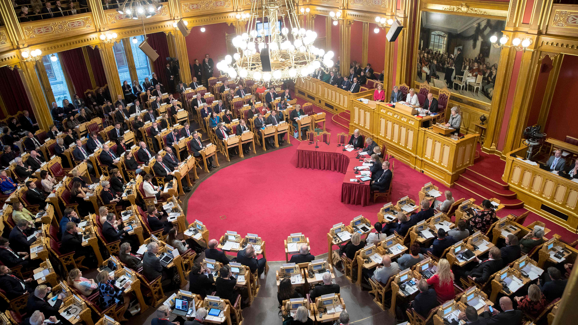 Sitzung des norwegischen Parlaments | AFP
