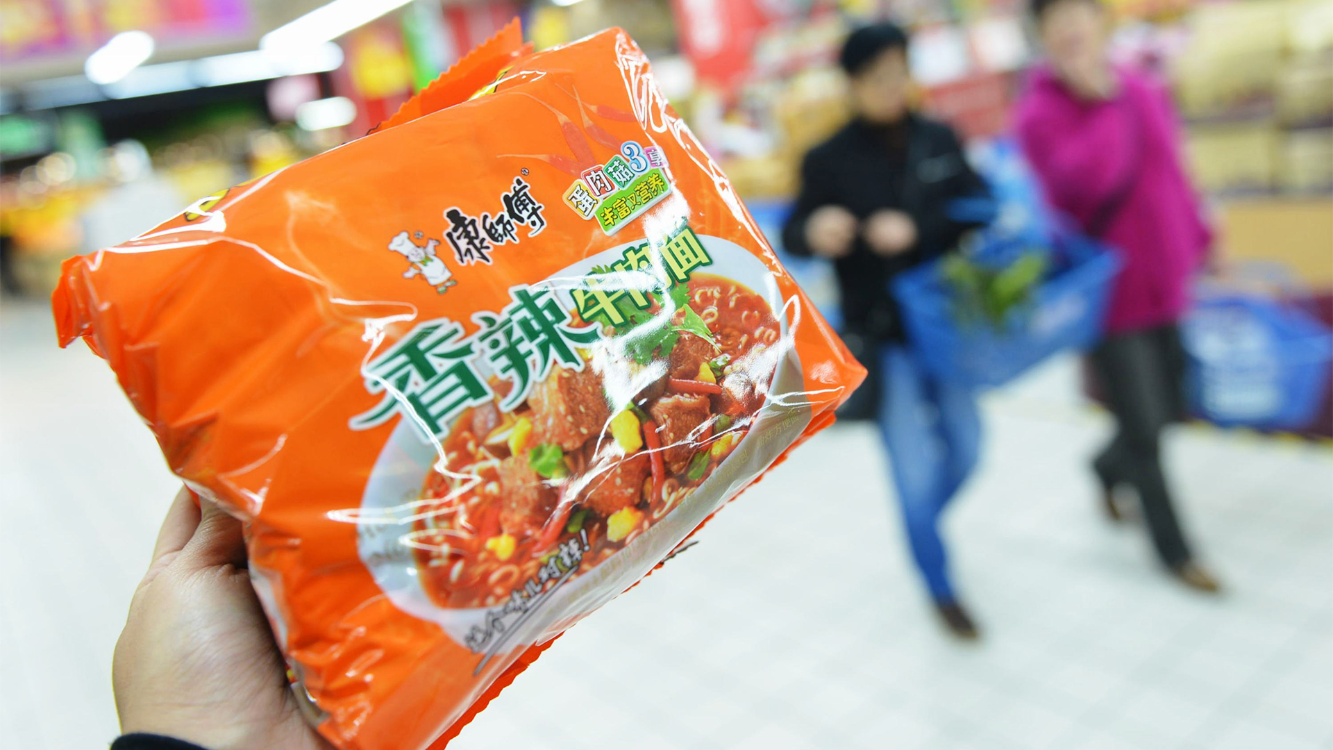 Instant-Nudelsuppe in China | picture alliance / dpa