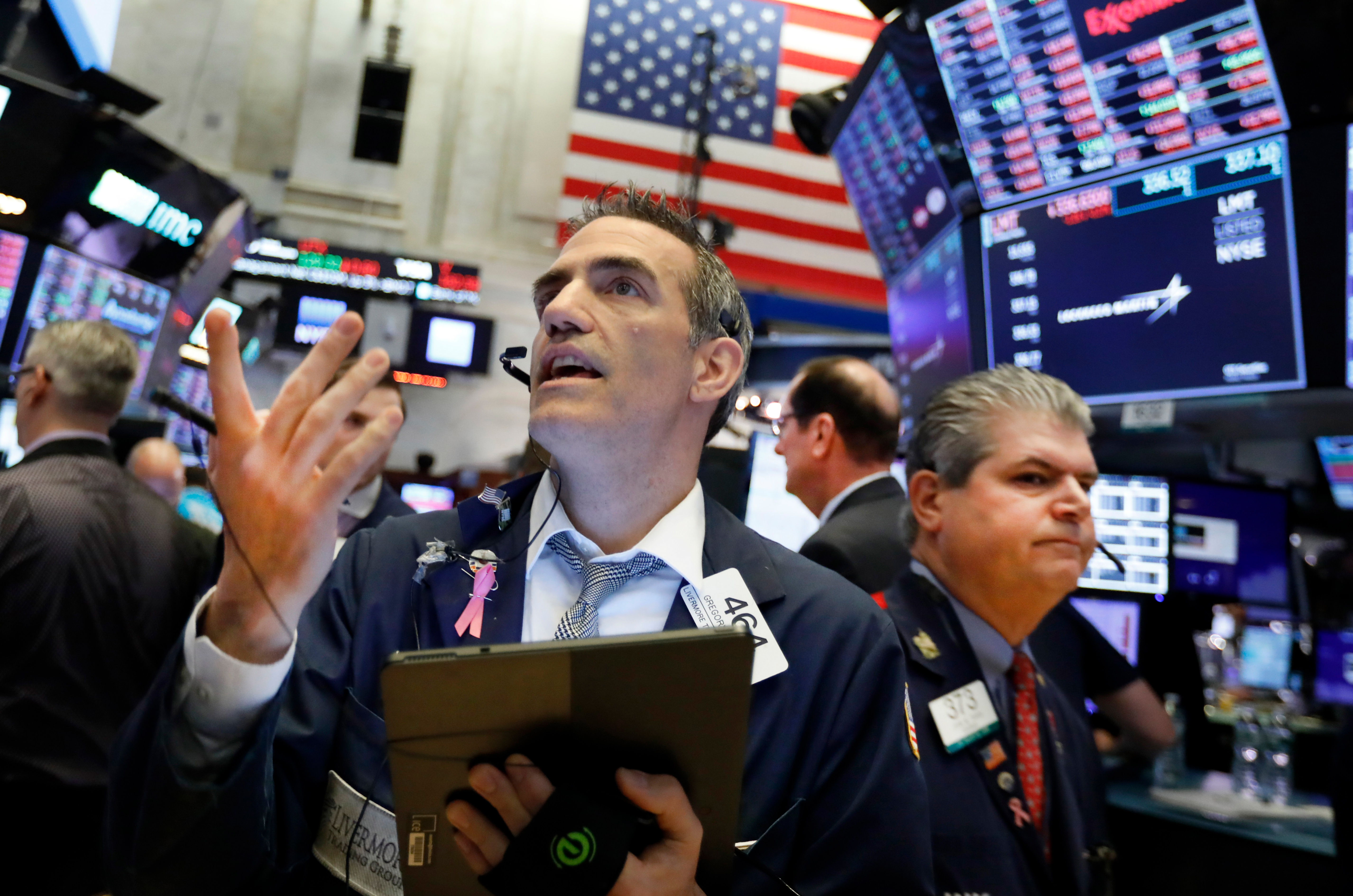 Broker handeln an der New Yorker Börse | picture alliance/dpa/AP