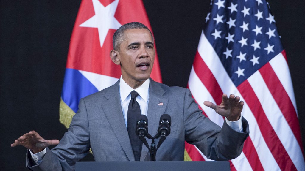 US-Präsident Obama in Havanna.