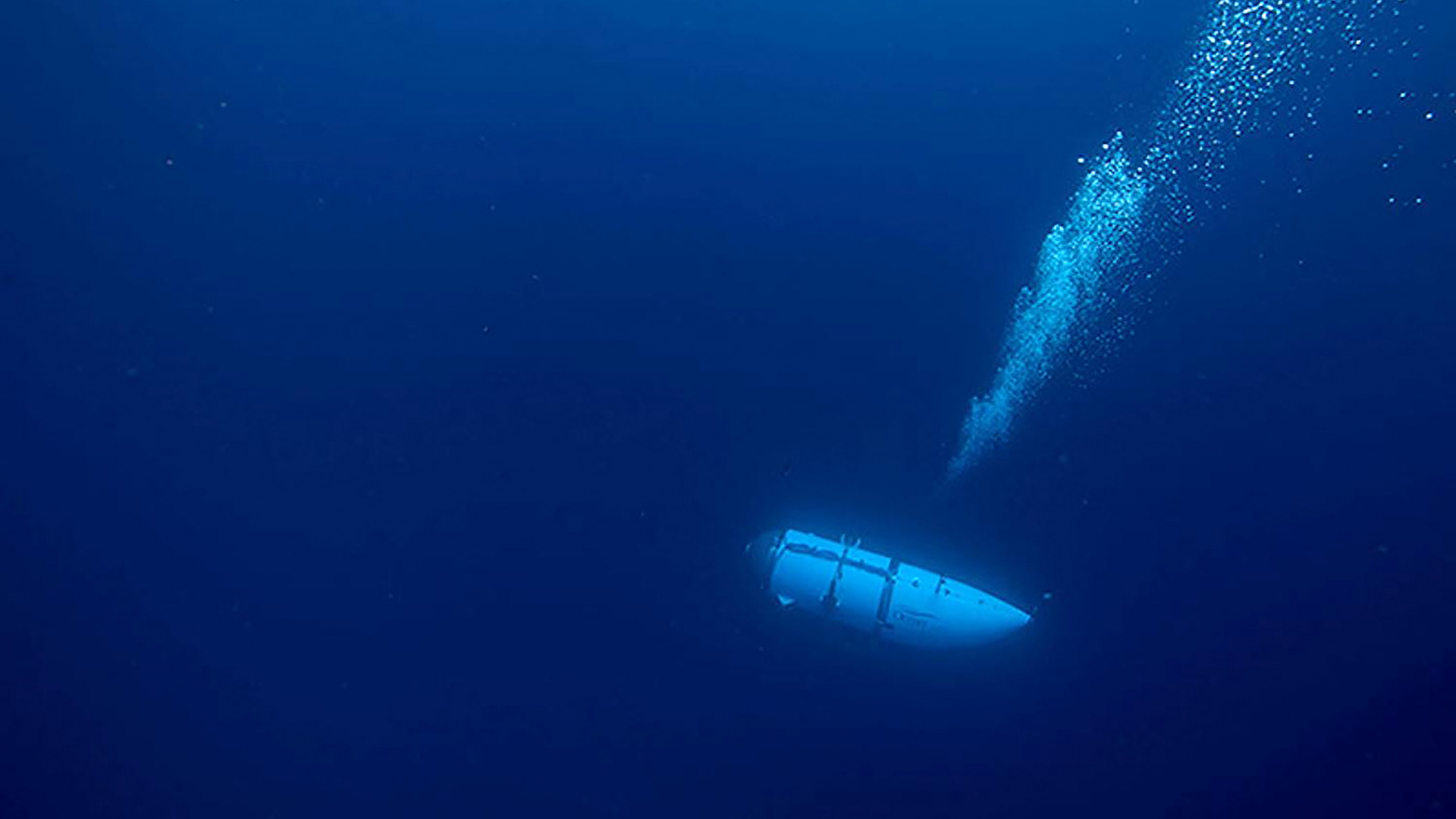 Das "Titan"-Tauchboot bei einem Tauchgang