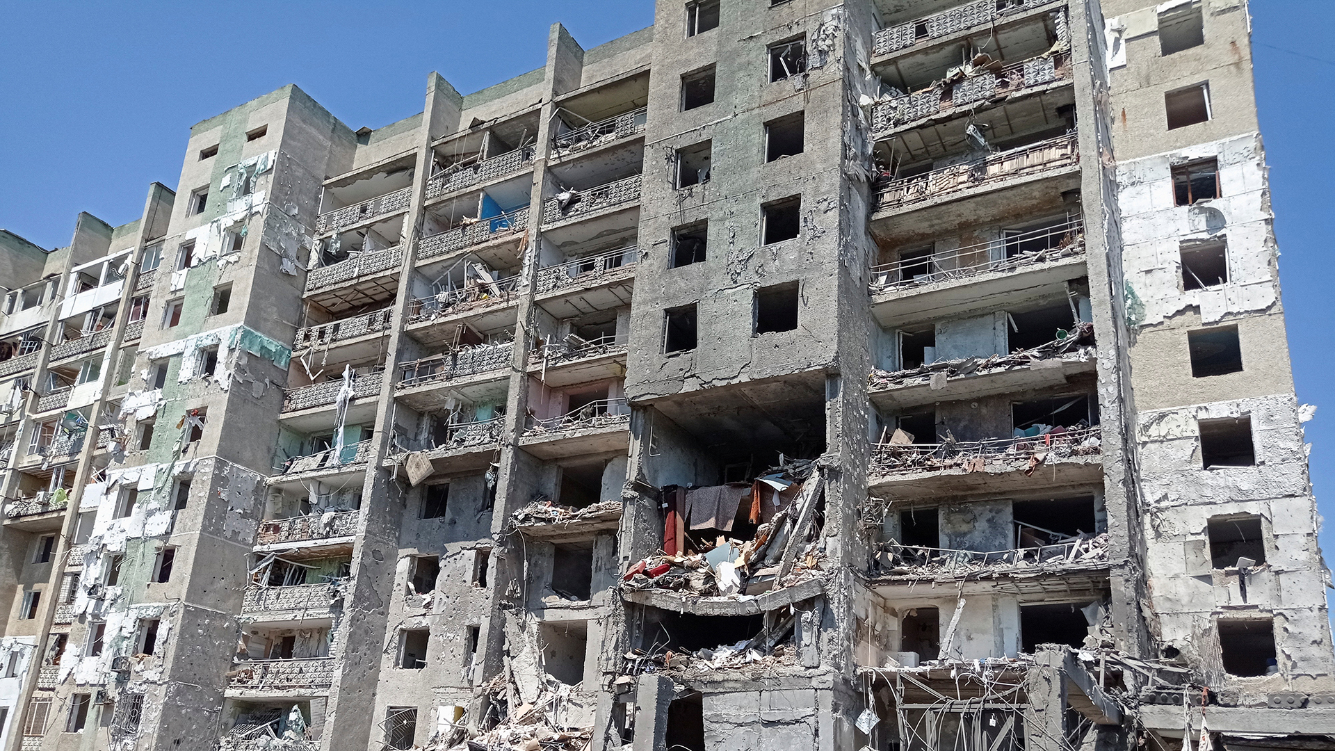 Zerstörtes Wohnhaus in Odessa | REUTERS