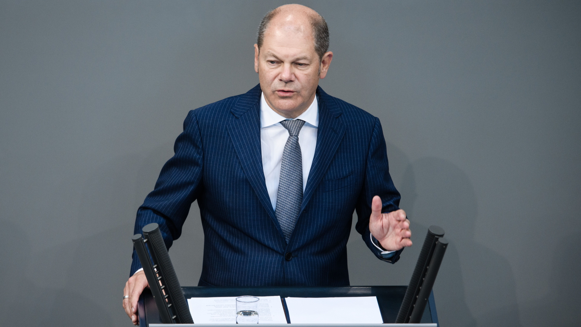 Bundesfinanzminister Olaf Scholz | CLEMENS BILAN/EPA-EFE/REX