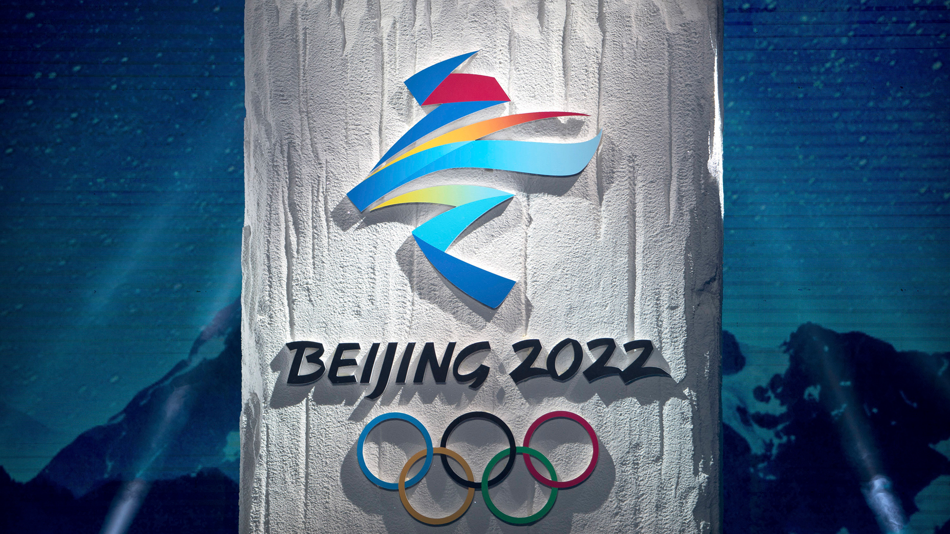 Logo der Olympischen Winterspiele in Peking | dpa