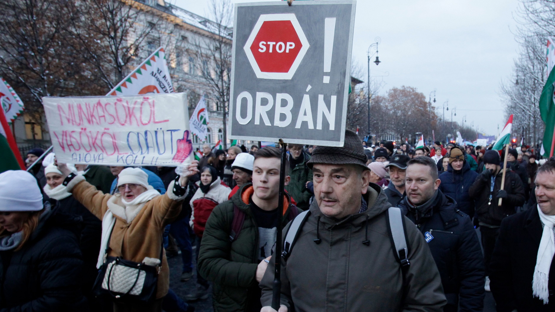 Proteste gegen Orbans Politik | AFP