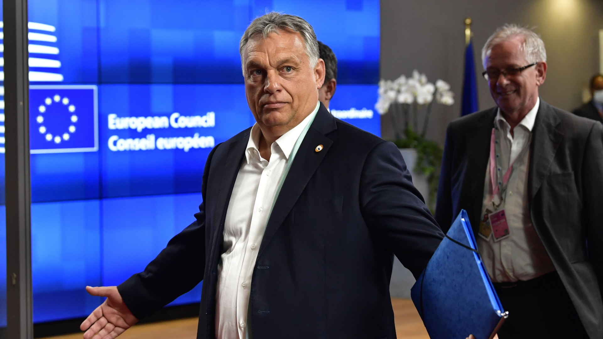 Ungarns Ministerpräsident Orban auf dem EU-Gipfel in Brüssel im Juli 2020 | AFP
