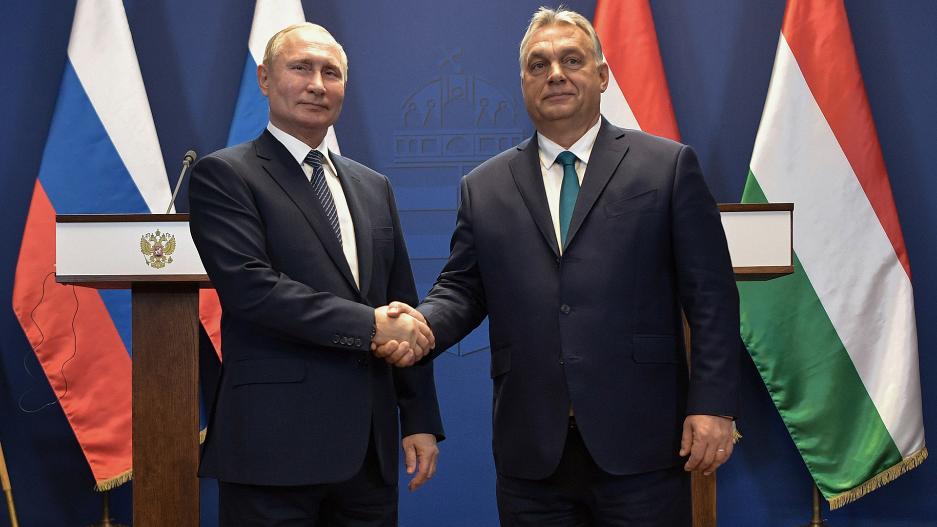 Wladimir Putin und Viktor Orban | picture alliance/dpa/Sputnik