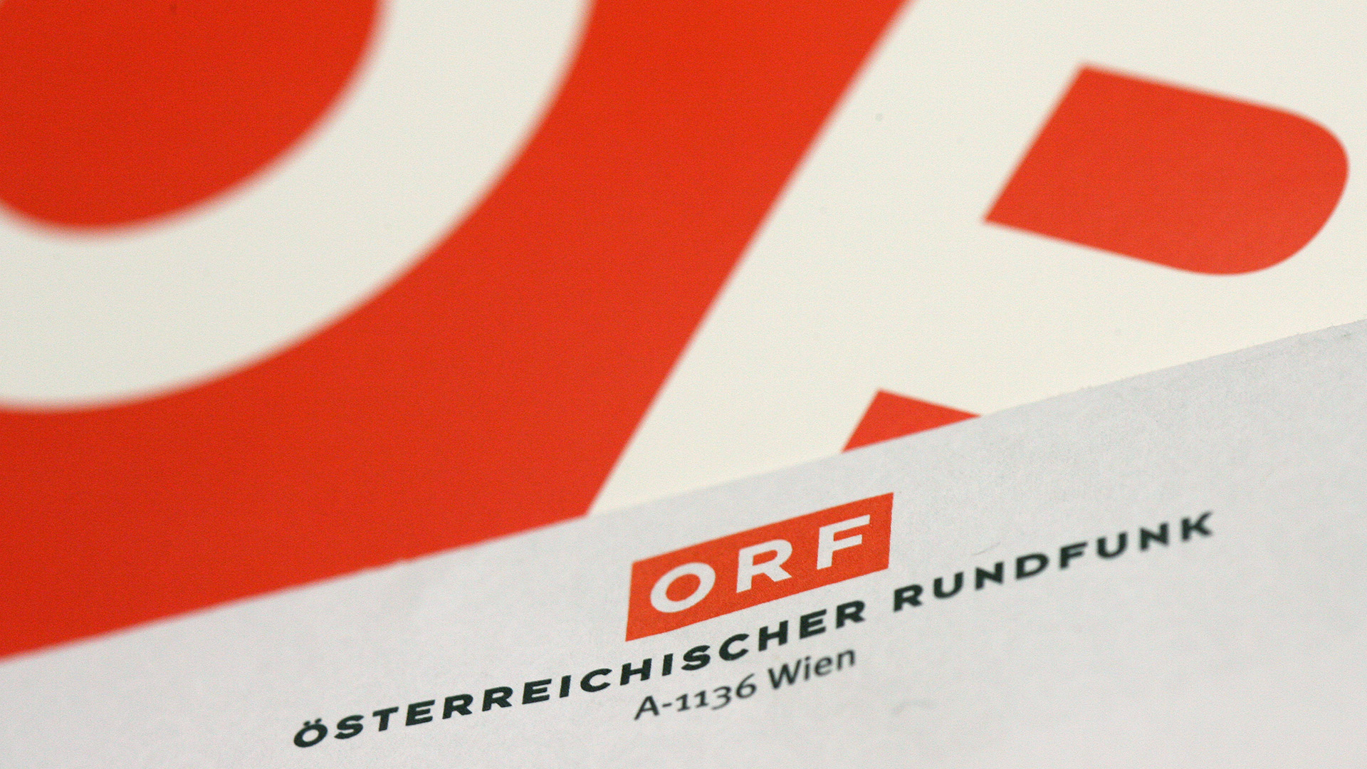 Das Logo und der Schriftzug der österreichischen Rundfunkanstalt ORF | picture alliance/dpa