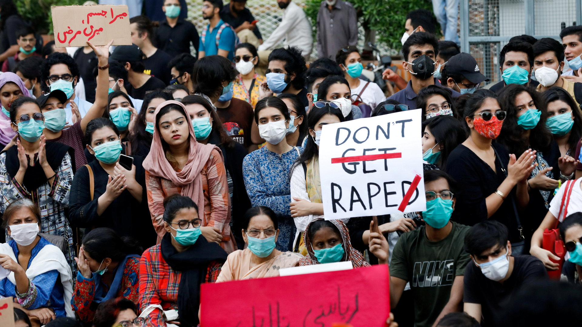 Demo gegen sexualisierte Gewalt in Pakistan | REUTERS
