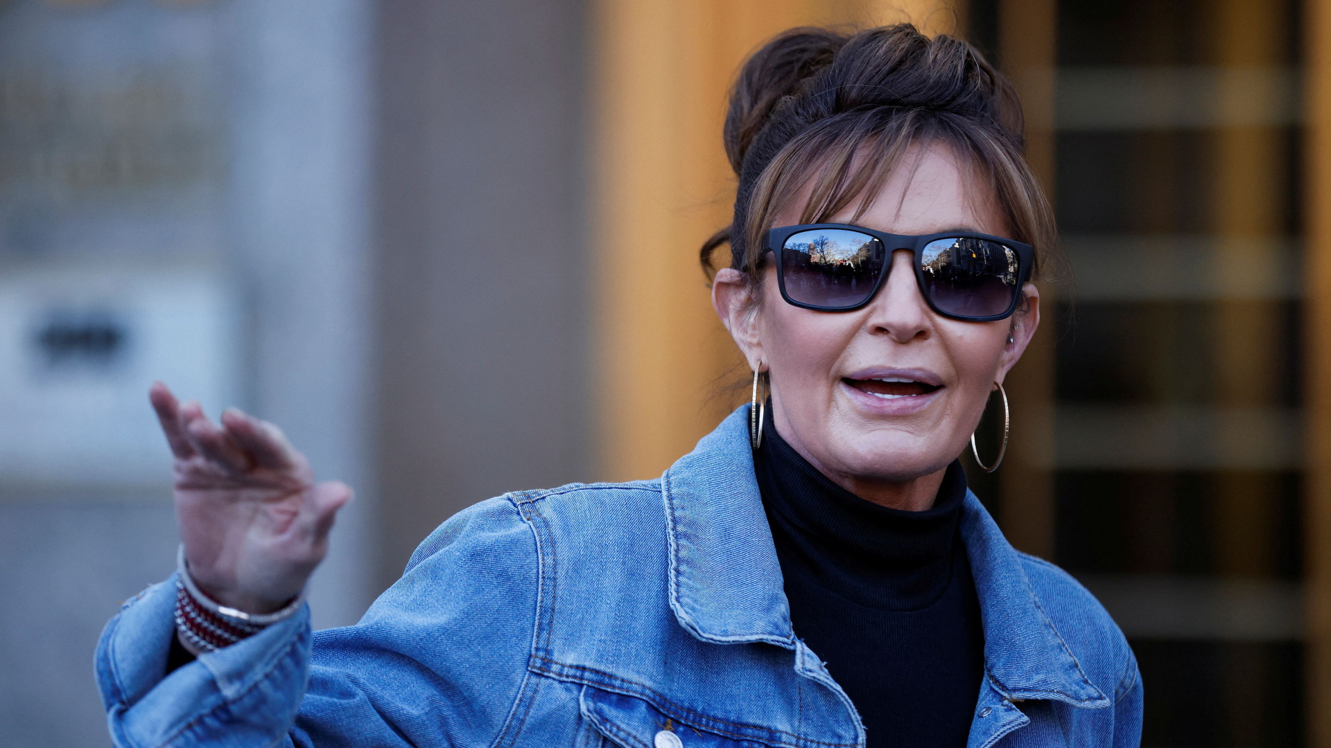Die ehemalige republikanische Vizepräsidentschaftskandidatin Sarah Palin | REUTERS
