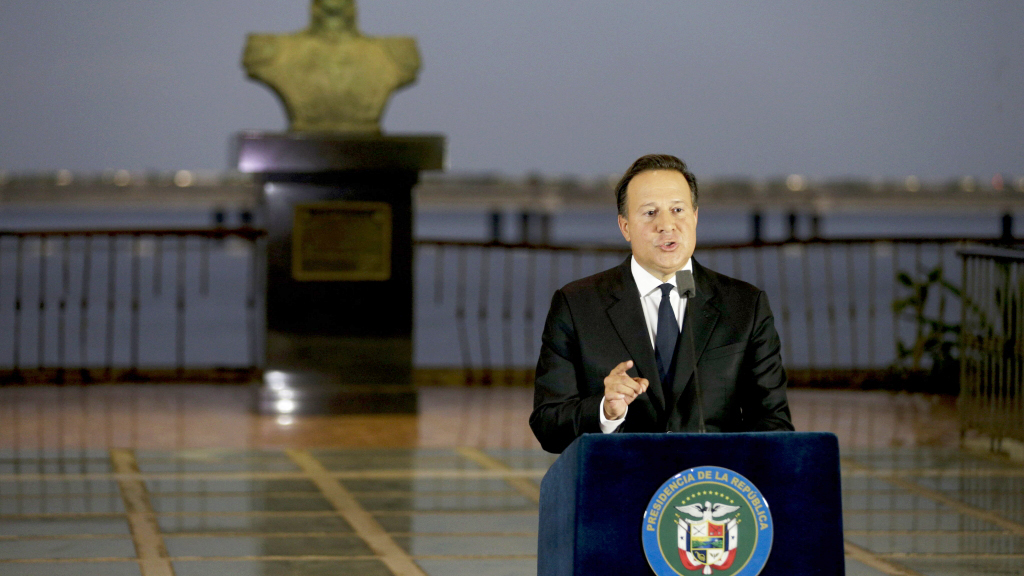 Panamas Präsident Juan Carlos Varela