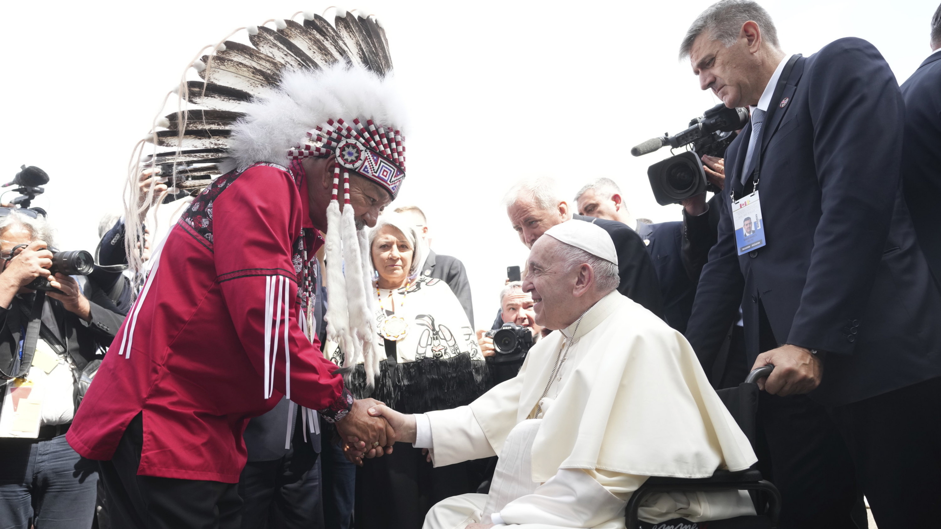 Papst wird in Kanada begrüßt | AP