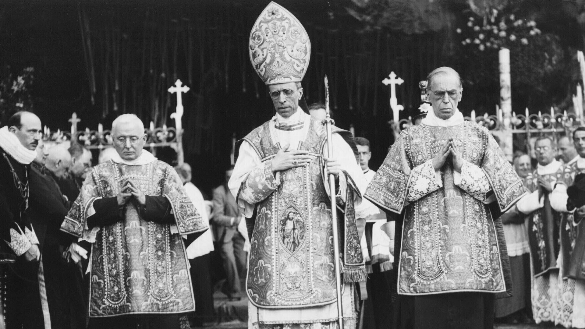 Undatiertes Foto von Papst Pius XII.