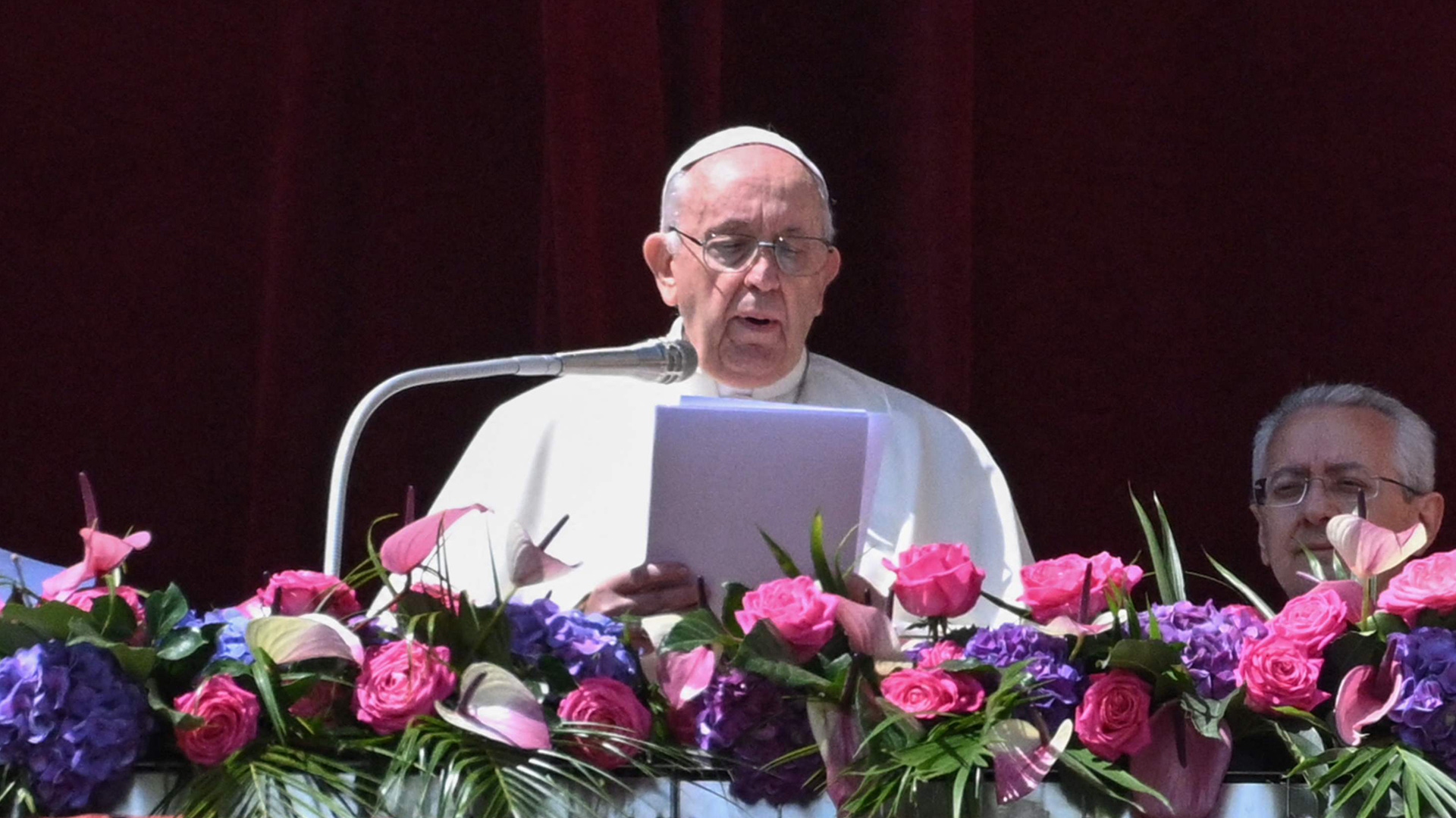 Papst Franziskus spricht | AFP