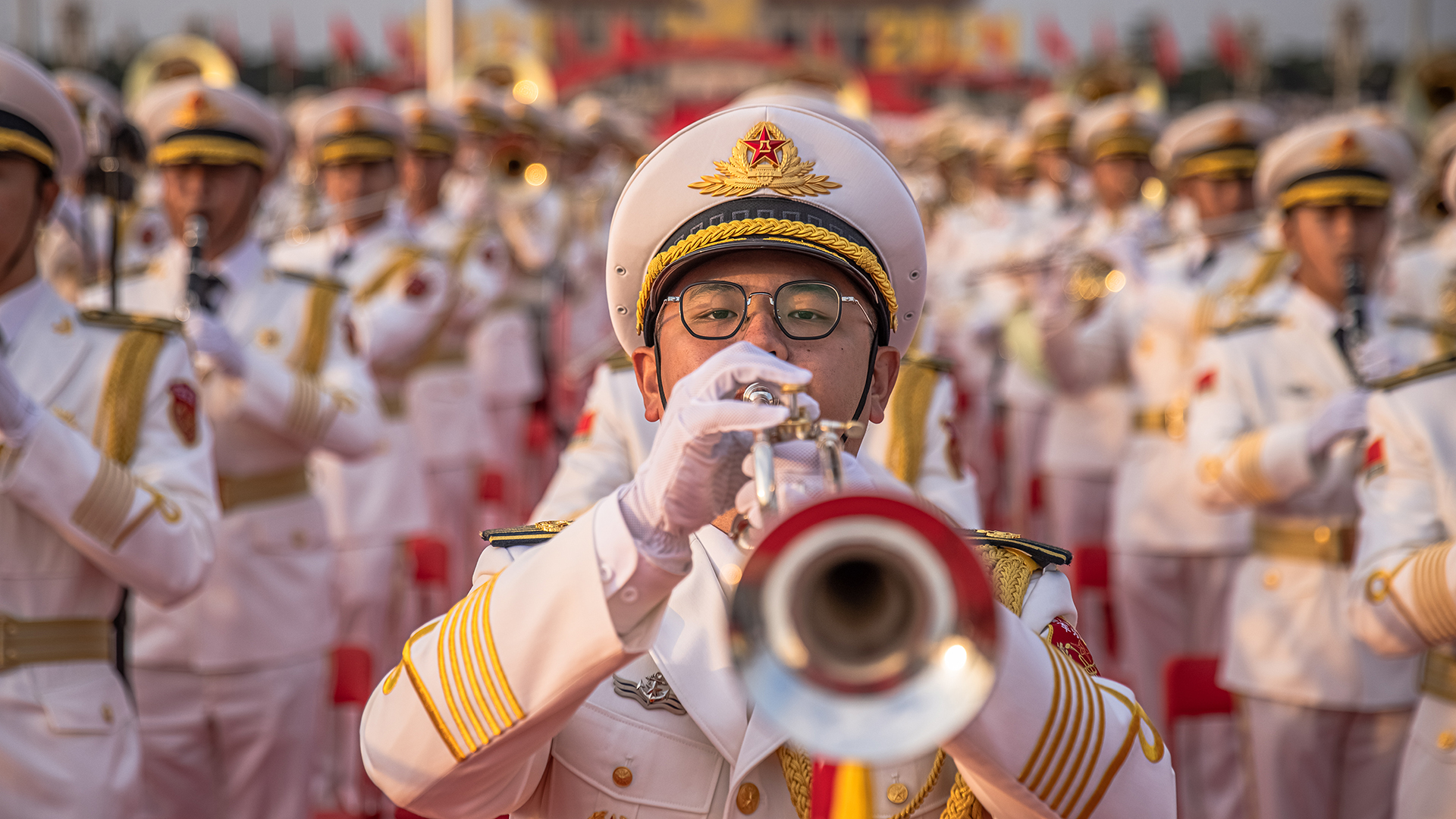 Feierlichkeiten zum 100-jährigen Bestehen der Kommunistischen Partei China auf dem Platz des Himmlischen Friedens in Peking. | EPA