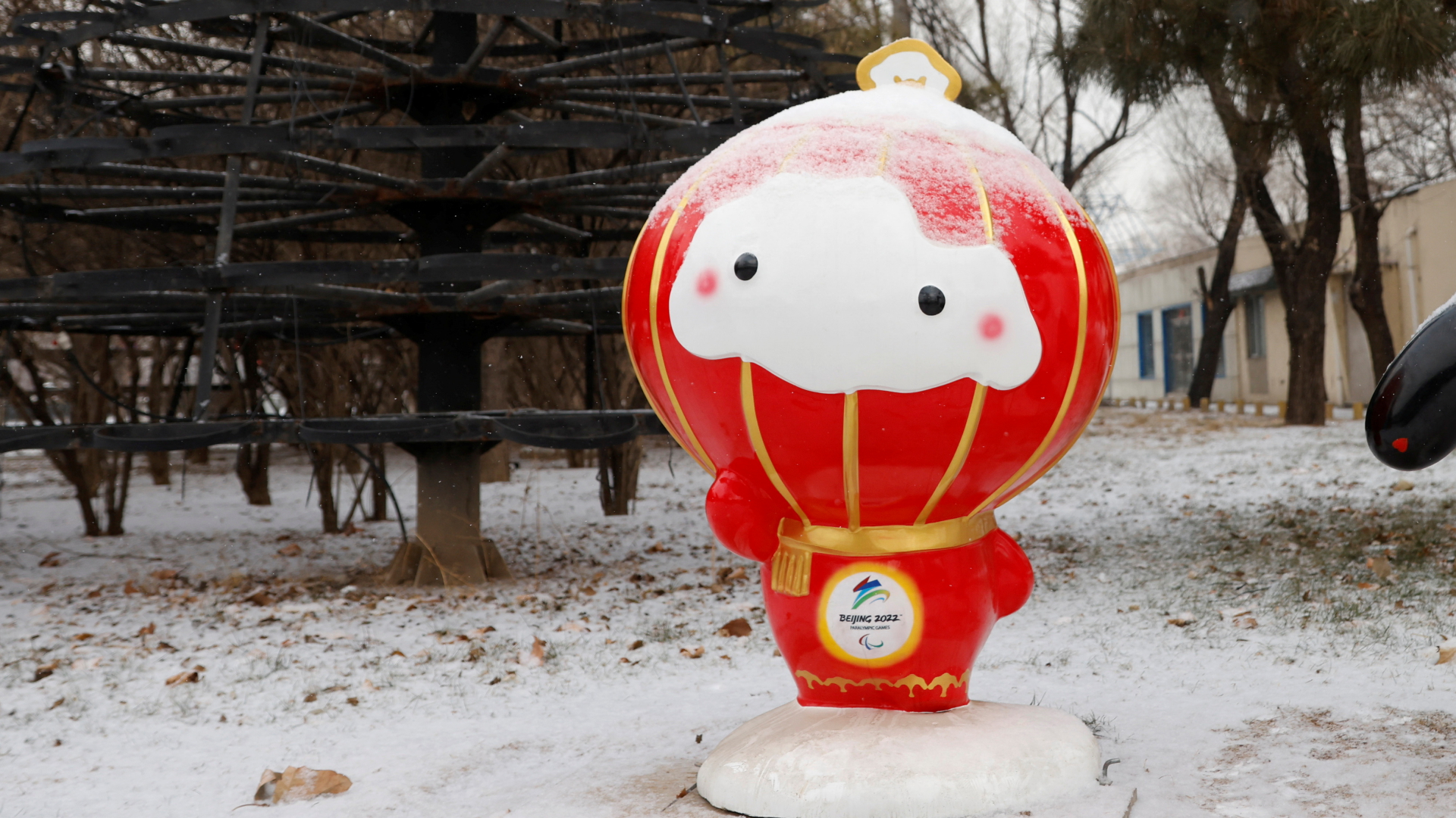 Das Maskottchen der Winter-Paralympics in Peking | REUTERS