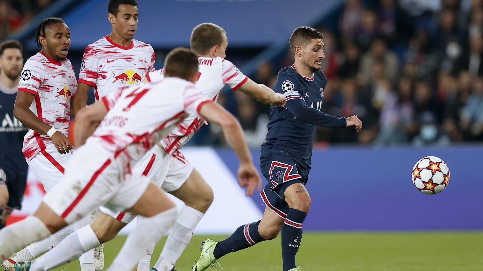 Champions-League-Partie Paris Saint Germain gegen RB Leipzig | EPA