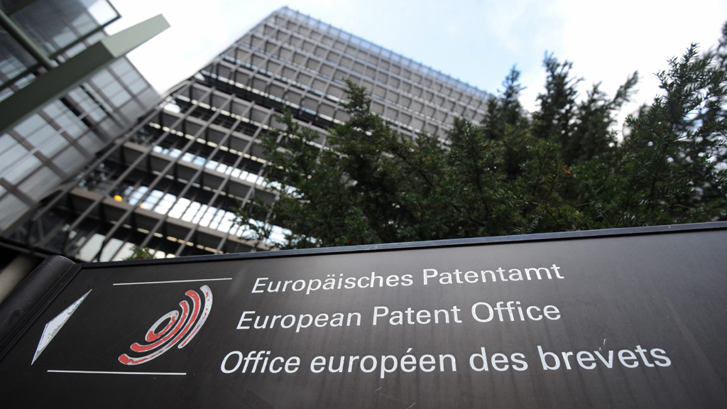 Das europäische Patentamt in München.