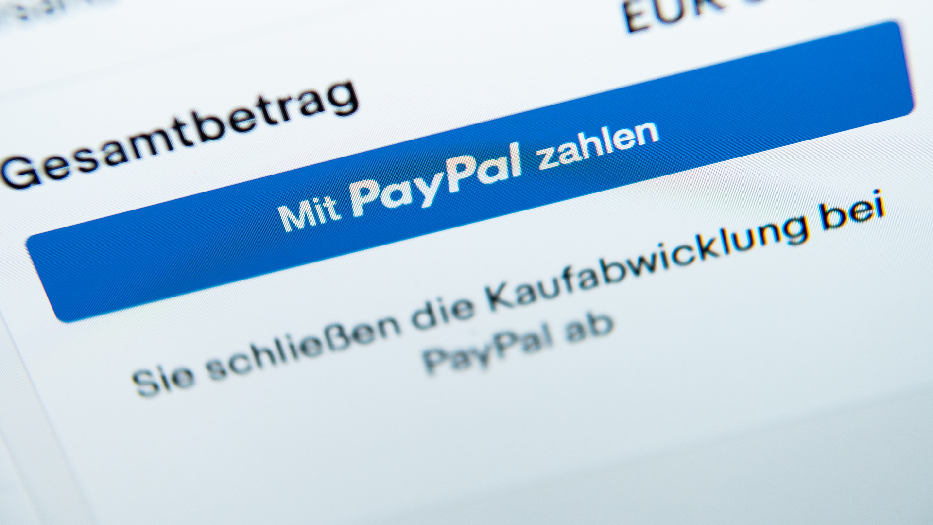 Bundeskartellamt leitet Verfahren gegen PayPal ein