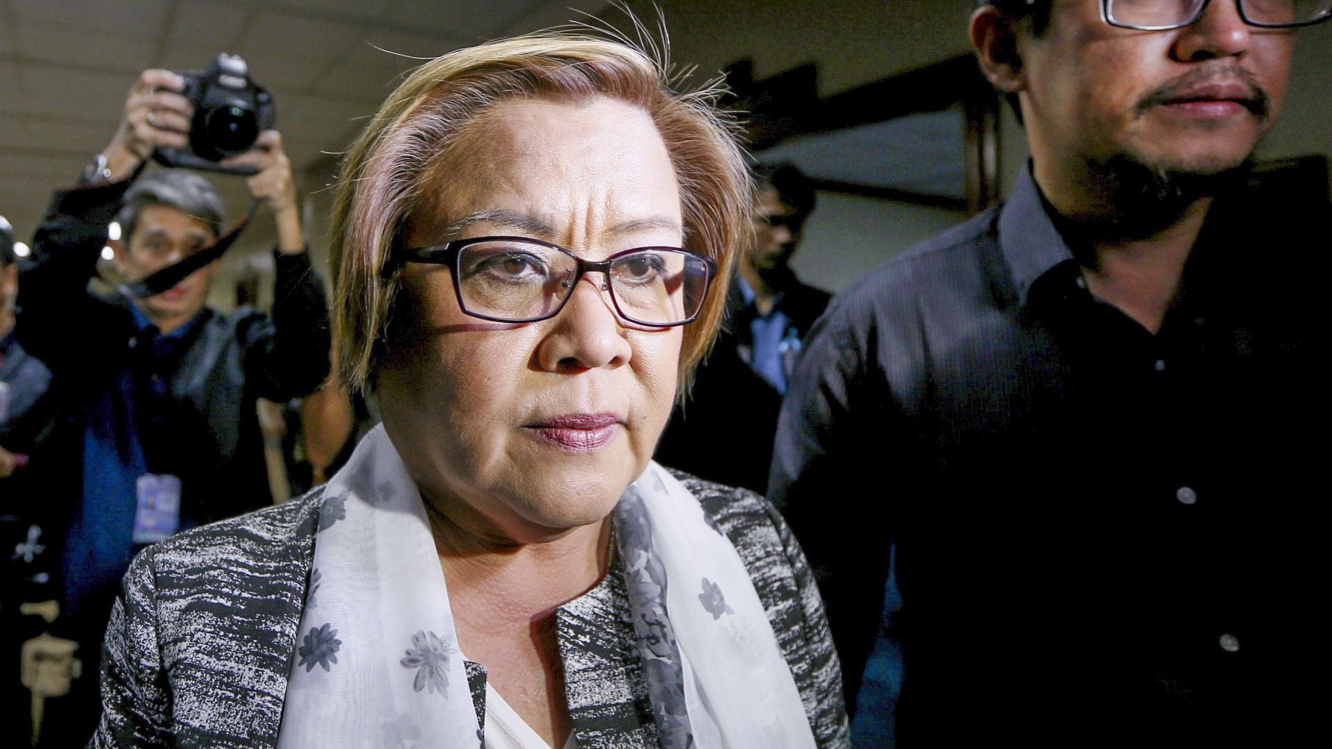 Die ehemalige philippinische Justizministerin Leila De Lima.