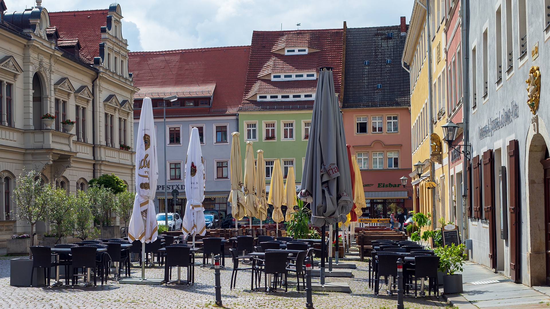 Cafés in der Innenstadt von Pirna | picture alliance/dpa