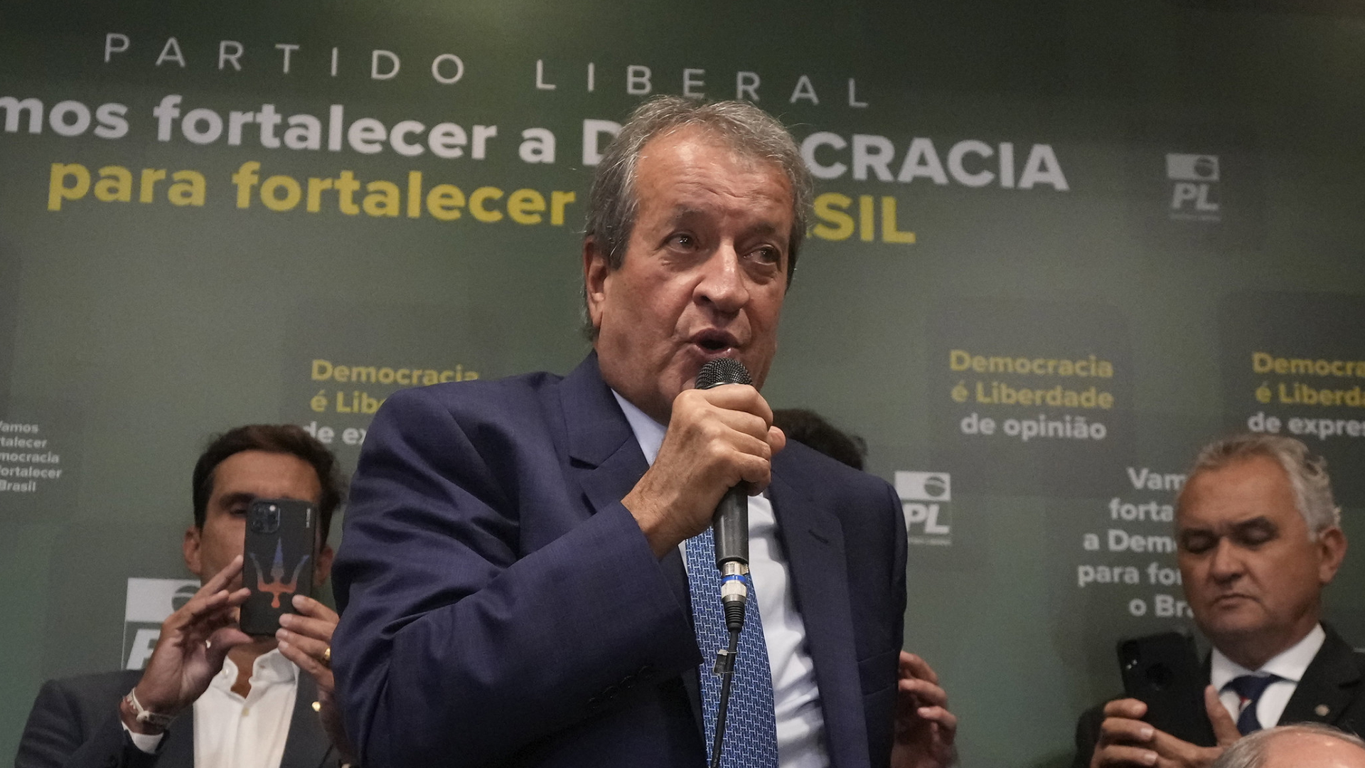 Valdemar Costa Neto, Vorsitzender der Partido Liberal | AP