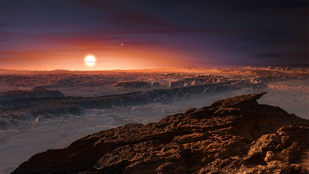 So könnte der erdähnliche Planet Proxima b aussehen: Eine zerklüftete Felsenlandschaft.