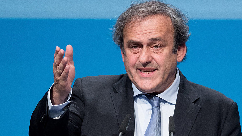 UEFA-Präsident Michel Platini | dpa